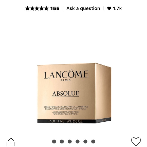 BNIB AND PACKAGING LANCÔME ABSOLUE SOFT CREAM - Picture 4 of 11